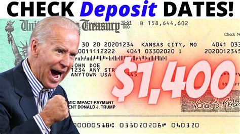 Stimulus Check 4 Expected Date Direct Deposit